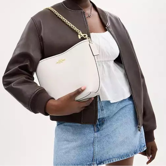 ❤️❤️❤️Coach Chunky Gold Chain shoulder bag metal strap 23"❤️❤️❤️ - Picture 9 of 9